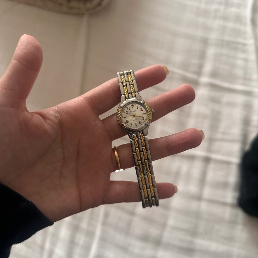Elegant Two-Tone Women's Watch